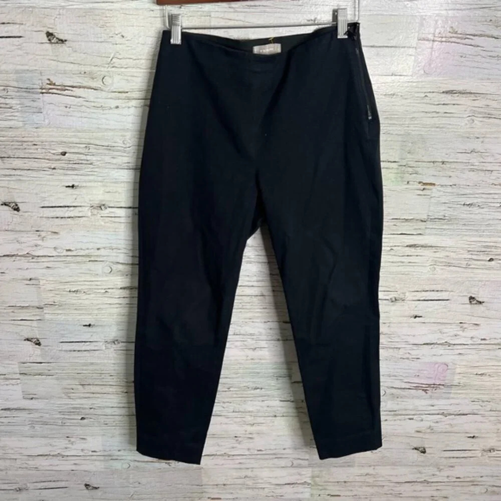 Everlane Straight Curvy Fit Short black Pants Size  6
